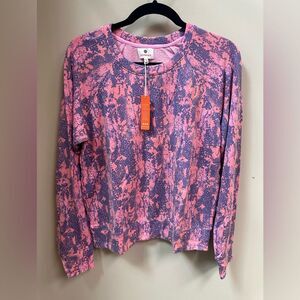 Pink Python Anthropologie SUNDRY Crewneck Size Large